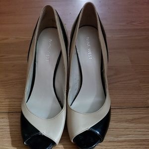 Nine West Peek a Boo Toe Pumps